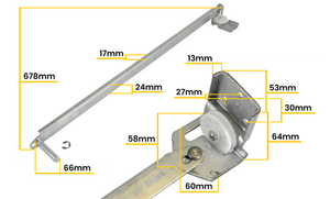 Garador Mk3c Link Arm
