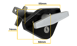 Bonsack/Starfleet Anti-Vandal Lock