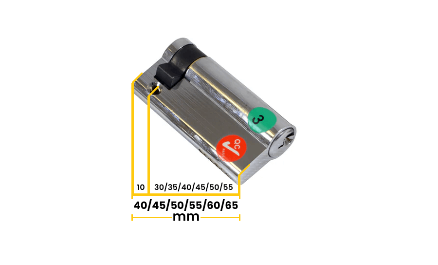 Garage Door Euro-Profile Lock Cylinder - Cardale, Garador
