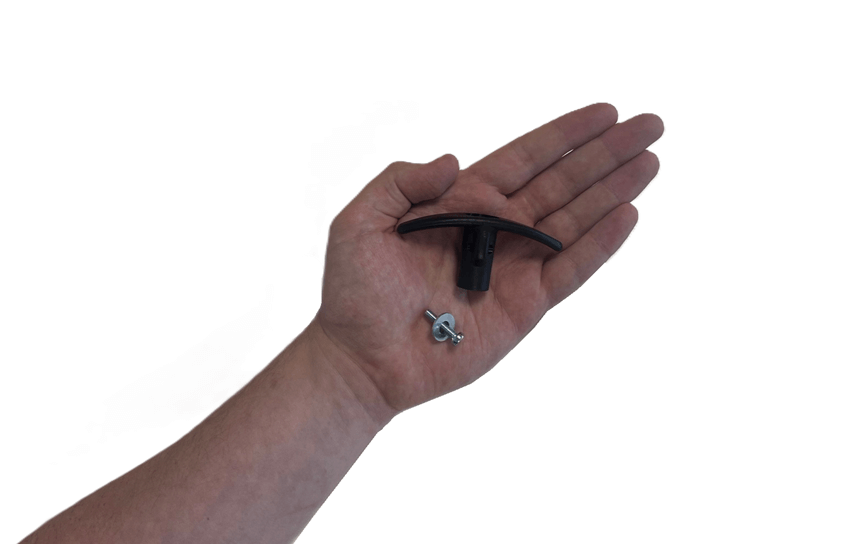 Henderson Internal Plastic Handle - For New Garage Doors