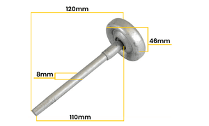 Filuma Roller Spindle