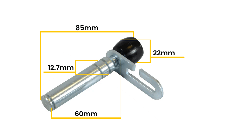 Garador C-type Roller Spindles (Pre-1999) (Genuine)