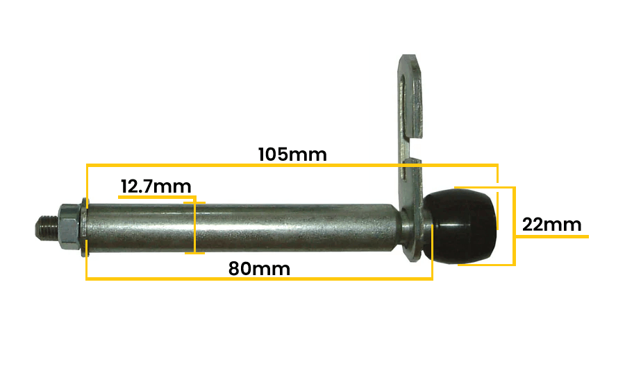 Garador Mk3 & S/S Roller Spindles - Overhead Spring Box