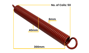 Birtley Red Garage Door Spring