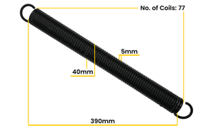 Cardale Black Garage Door Spring