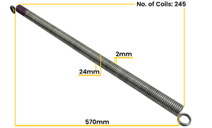 Cardale Purple Entex Garage Door Spring