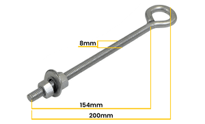 Cardale Garage Door Spring Eye Bolts