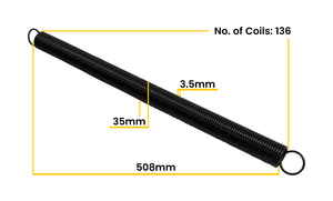 Filuma Sectional 14ft Wide Door Springs