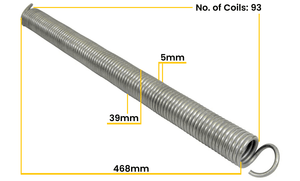 Haskins/Starfleet Grey Garage Door Spring