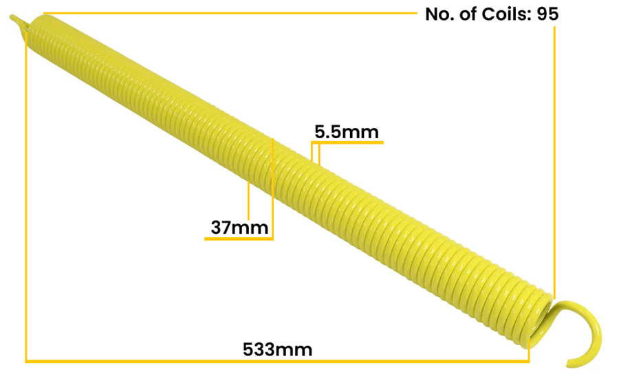 Spare Counterbalance Springs For Henderson Garage Doors