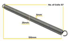Marley Silver Garage Door Spring