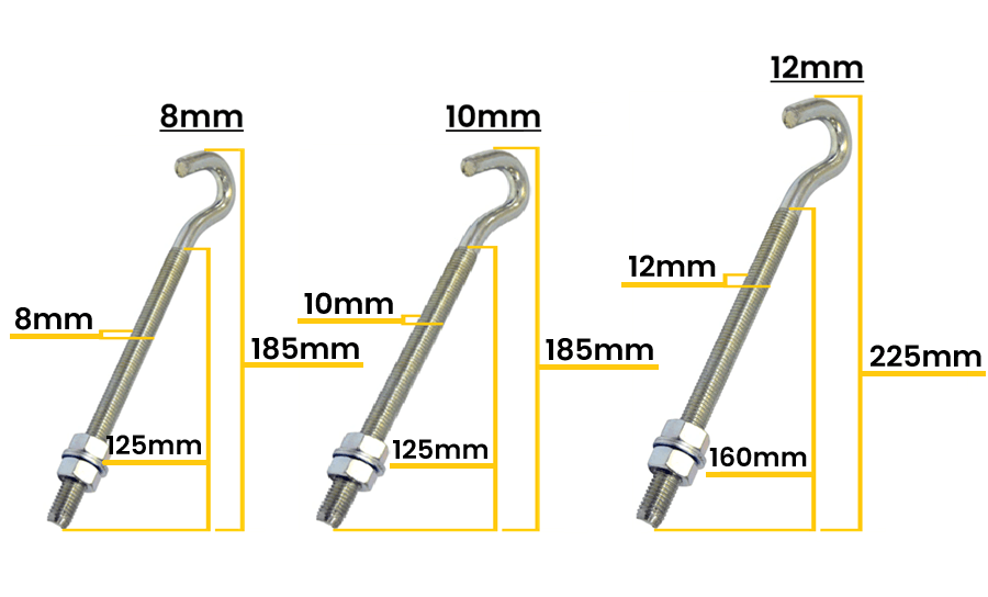 Spring Straining Screw Spring Straining Screw - Attach to Bottom of Spring