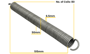 Wessex Grey Garage Door Spring