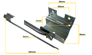 Garador G3 Canopy Link Arm