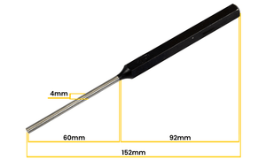 Cone Roll Pin Punch 4mm