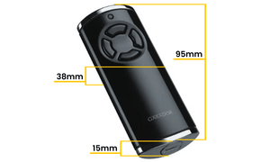 Garador/Hormann BiSecur 868 MHz HS4 Remote Control Handset