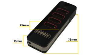 Sommer Pearl 4-Button Remote Control Handset
