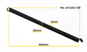 Cardale CEN Heavy Slideaway Door Spring